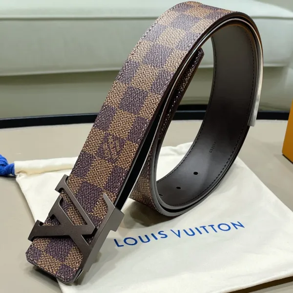 <p>Width:4 CM</p>
<p>With unique crescent buckle</p>
<p>Double-Sided Design. One side is made of canvas material, and the other side is made of frosted material.</p>
<p>Original Box & Dust Bag included</p>